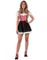 Rødt og Hvit Rutete Dirndl Oktoberfest Damekostyme