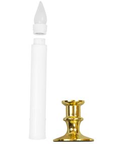 6 st Led Stearinljus - Fladdrande Låga med Timer