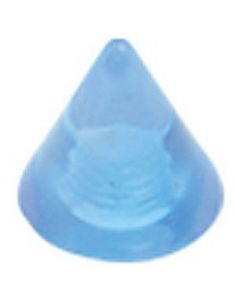 Secret Point Light Blue - 5 mm Akrylkula till 1,6 mm stång