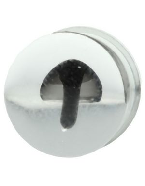 Piercing With Black Mushroom - Pyrex Plugg