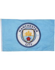 Stort Manchester City Flagg 91x152 cm
