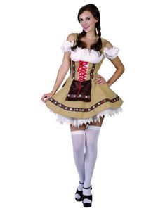 Tyrolerdress - Oktoberfest Kostym