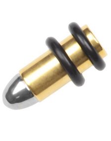 Golden Bullet - Öronpiercing med O-Ringar