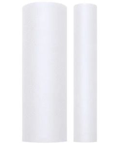 HVIT Tyll på Rull 15 cm x 9 meter