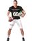 Quarterback Fotbollsspelare Herrkostym