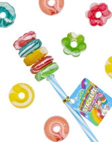 Rainbow Stackerz - Regnbuefarget Kjærlighet i Forskjellige Biter 35 gram