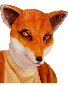 Heltäckande Rävmask i Latex