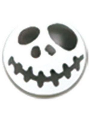 Jack Skellington Head - Vit och Svart Akrylkula