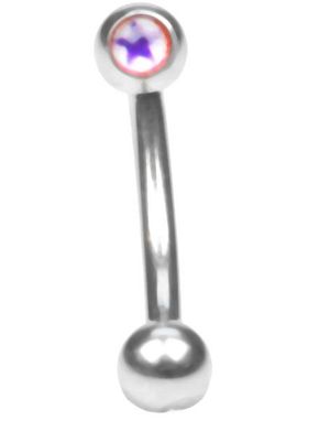 Famous Star - 1.2 mm x 8 mm Ögonbrynspiercing