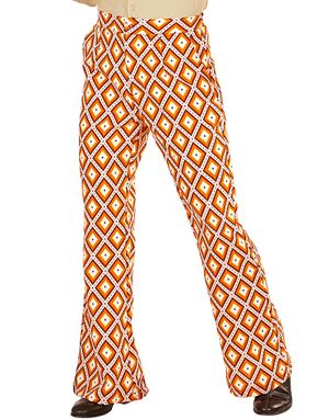 70 Tals Retro Diamonds Byxor för Män