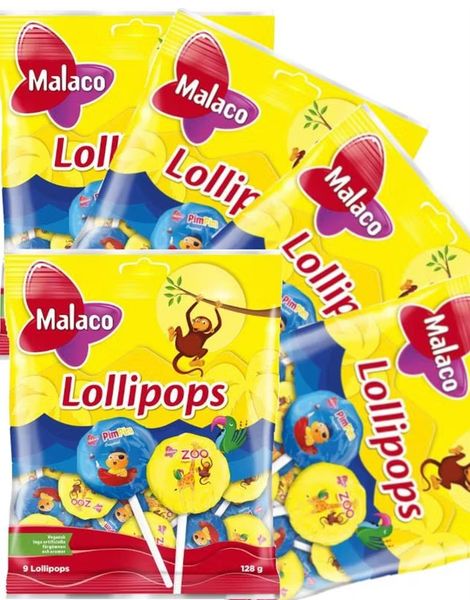 20 st Påsar Malaco ZOO & Pimpim Kärlek på Pinne - Hel Låda