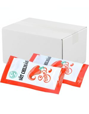 100 st Premium Sweet Chili/Söt Chilisås i Portionspaket 1 kg