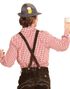 Röd Rutig Oktoberfest Kostymskjorta