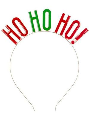 Hårklämma i metall - HO HO HO!
