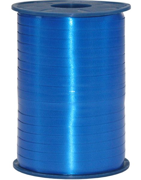 500 meter Royal Blått Ballongsnöre / Presentband - 5 mm Brett