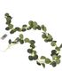 Eukalyptus Bladranke med LED lys - 2 Meter