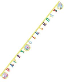 Happy Birthday Banner 2 meter - Peppa Gris