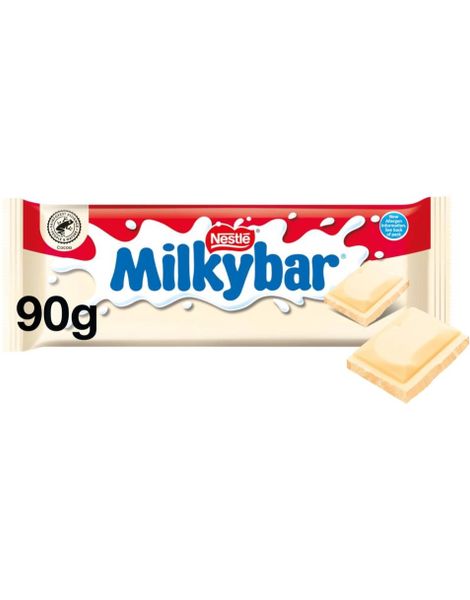 Nestle Milkybar - Hvit Sjokoladeplate 90 gram