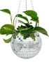 Opphengbar Diskokuleformet Blomsterpotte