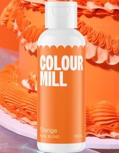Colour Mill Orange Oljebasert Matfarge - 20ml