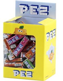 100 stk Pez Refills i Olika Smaker - Hel Låda
