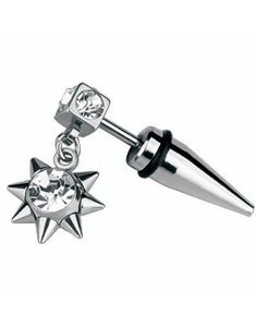 Hanging Diamond Star - Fejkpiercing