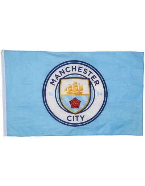 Stort Manchester City Flagg 91x152 cm