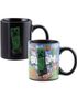 Licensierad Minecraft-bild/färgförändringsmugg med creeper-motiv 300 ml