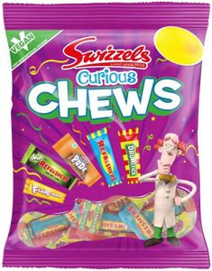 Swizzels Curious Chews - Påse med Olika Swizzels Karameller 135 Gram