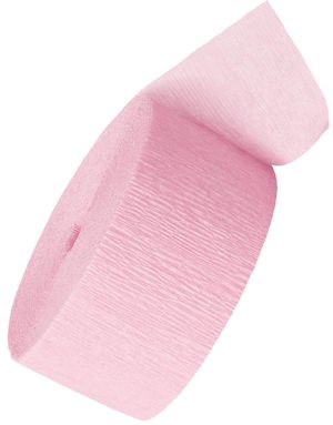 25 meter Ljusrosa Dekorband/Streamer