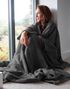 Snug Rug Deluxe Fleece Pledd i Skifergrå 152x214 cm