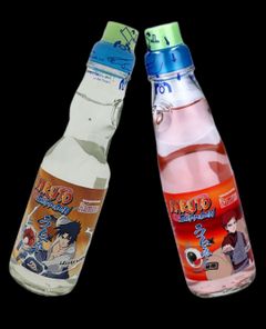Taste Them All – Ramune Naruto Shippuden Japansk Läsk – Två Smaker - Paketerbjudandene (Japan)