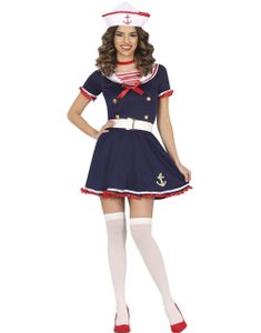 Sailor Girl - Matroskostyme Kostyme til Dame