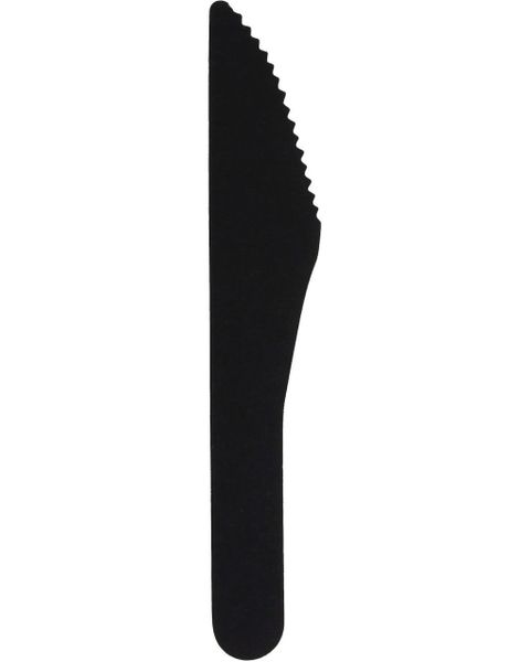 10 stk Miljøvennlige Kniver Svart 13 cm
