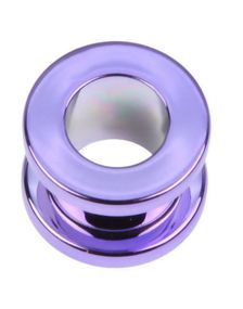 Metallic Lila Piercing Tunnel