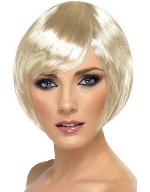 Bob Haircut Peruk - Blond