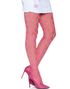 Rosa 80-talls Tights m/ Store Ruter