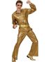 Glittrande Holografisk Skjorta - Guld