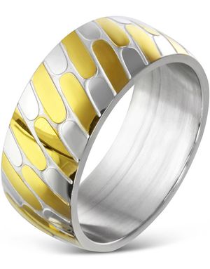 Mixed Flavour - Silver- och Guldfärgad Stålring