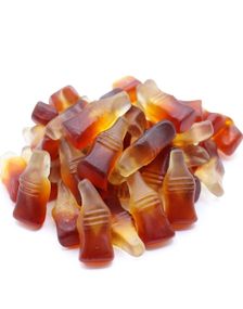 1 kg Damla Gummy Cola Bottles - Stor Pose Vingummi Colaflasker
