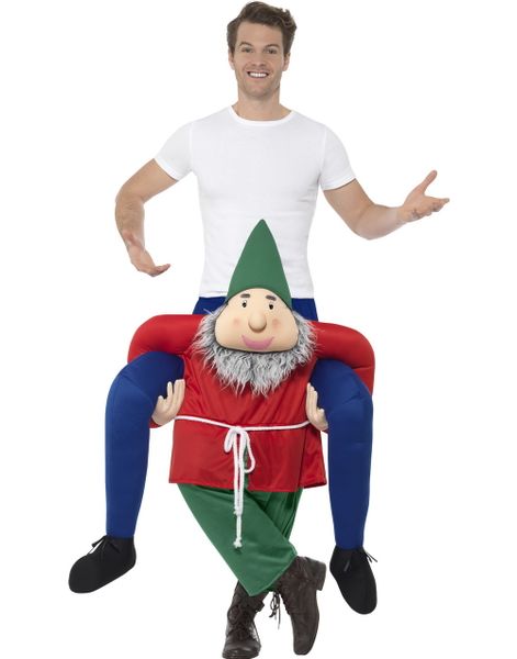 Gnom Piggyback Ride - Unisex Lyxdräkt
