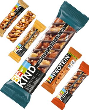 Taste Them All - Be-Kind Bar - Fem Smaker - Paketerbjudandene