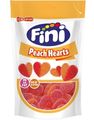 Fini Peach Hearts - Hjerteformet Fersken 165 gram