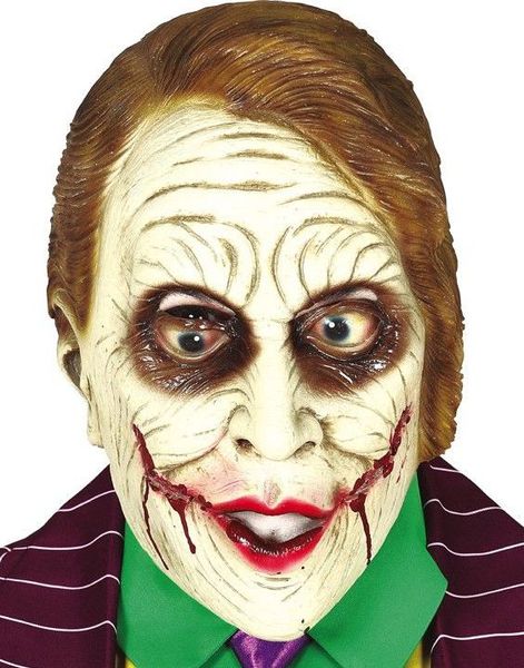The Joker Inspirerad Clownmask i Latex