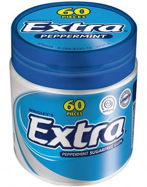 Extra peppermint Tyggegummi Boks 84g