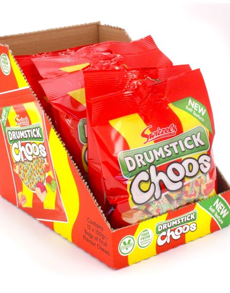 12 stk Swizzels Drumstick Choos - Hel Låda