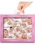 Baby Bilder och Minnesmärken Djup Rosa Fotoram 35x28 cm