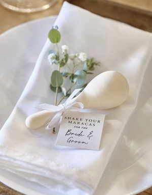 5 stk "Shake your Maracas" Rangler i Tre - Rustic Romance