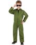 Grön Jumpsuit Maskeraddräkt till Barn