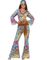 Flower Power Hippie Lady - Kostym